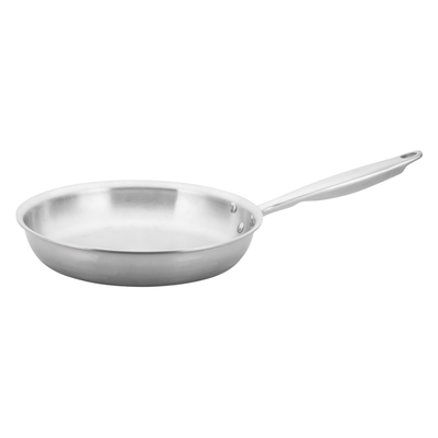 Winco TGFP-10 Tri-Gen™ Tri-Ply Stainless Steel Fry Pan, Natural