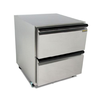 Silver King SKR27A-EDUS1 (2) Drawers 27"W One-Section Undercounter Refrigerator
