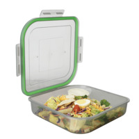 MyGo Large Single Compartment Container, 9"x 9" x 2-1/2"