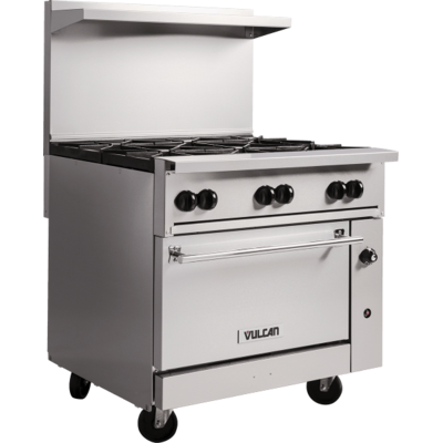 Vulcan 36C-6B Endurance 36" 6-Burner Restaurant Range