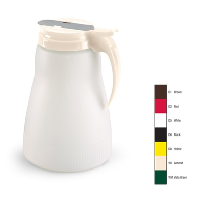 Vollrath 4864-18 Dripcut Syrup Server 64Oz.