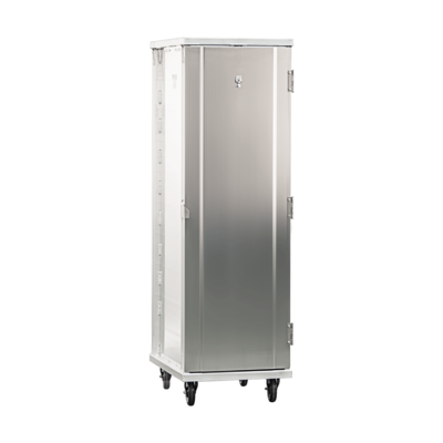 New Age 20-7/8"W x 27-5/8"D x 68"H Enclosed Pan Rack