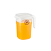 Araven 11401 PP Stackable Pitcher with Lid, 1 L./ 34 oz.