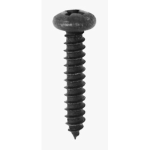 M4.8 - 1.6 X 25MM PHILLIPS PAN HEAD THREAD FORMING SCREW TYPE C (AB) STEEL CASE HARDENED ZINC BLACK