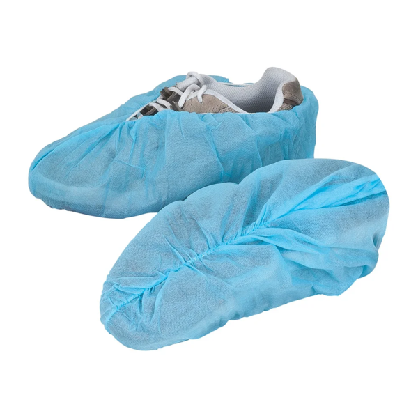 Shoe Covers - Large - Polypropylene - Blue - Regular Sole