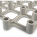 Carlisle 271023 Floor Rack System 12" x 12" - Gray