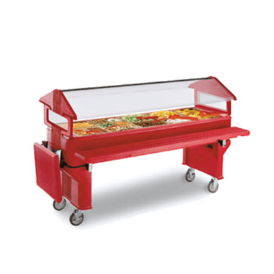 Carlisle 6' Youth Portable Food Bar