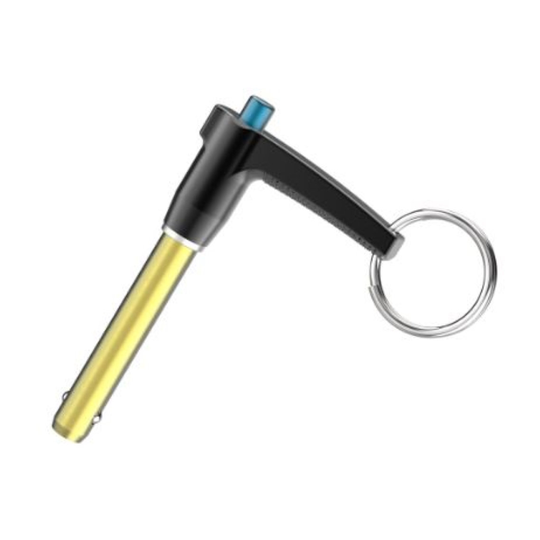 Carr Lane CL-10-BLPL-0.50-C L-Handle Ball Lock Pin, w/ Cable Assembly
