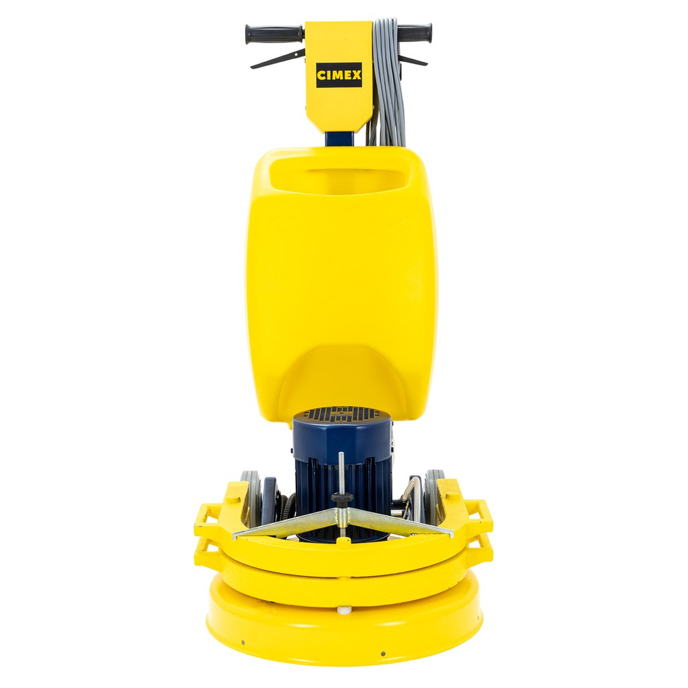 Cimex Diamond Finisher CR48DF with yellow cast deck, front view