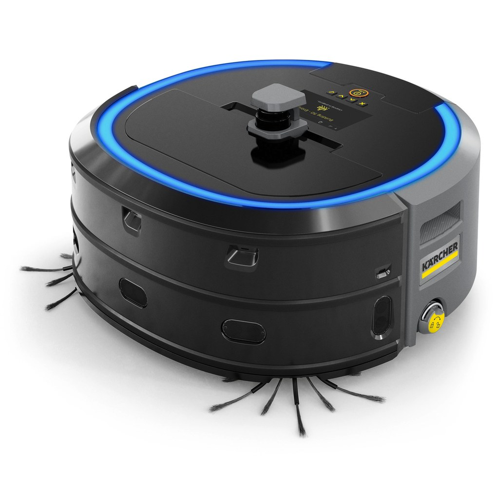 Karcher KIRA CV 50 Bp robotic vacuum, front three-quarter view