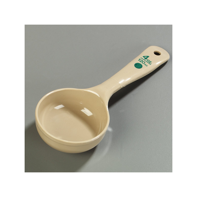 Carlisle 432806 Measure Miser® Solid Short Handle 4 oz - Beige