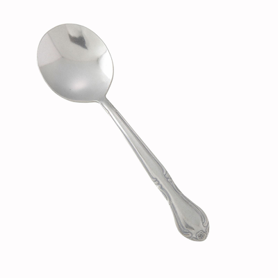 Winco 0004-04 6" Bouillon Spoon