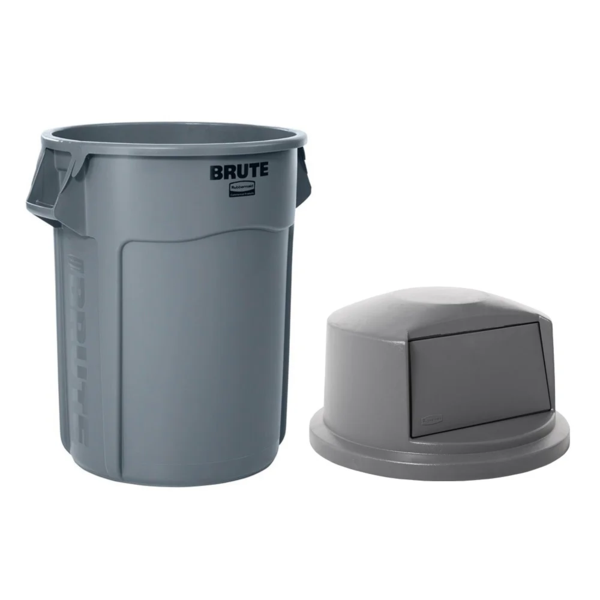 Brute® Container - Dome Top - 32 Gallon - Grey