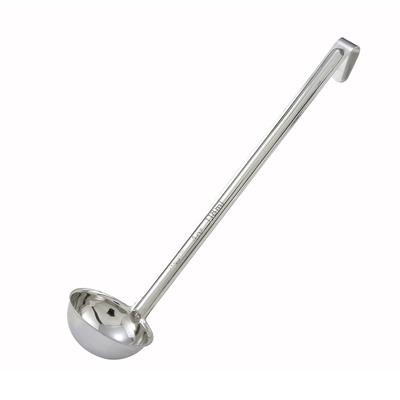 Winco LDI-3 One-Piece Stainless Steel 3 Oz Ladle