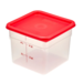 Cambro Translucent 6 qt. CamSquare Container