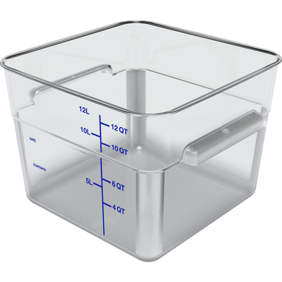 Carlisle 1195407 Squares Polycarbonate Food Storage Container 12