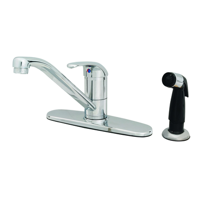 T&S Brass B-2730-LH Deck Mount Single Lever Faucet