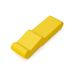 Tennant/Nobles - 4041442 - Latch, Draw, Rbr, W/ Keeper, Yellow (Replaces Tennant 1207285)