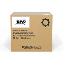 RPS - 13-382-0025MECWMT - 13" Diamabrush,Mastic 25 Grit - Clockwise