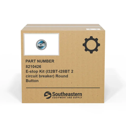 Intelligent Cleaning Equipment - 8210426 - E-stop Kit (I32BT-I28BT 2 circuit breaker) Round Button