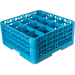 Carlisle RG16-314 OptiClean™ 16-Compartment Divided Glass Rack w