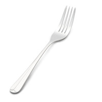 Vollrath 48112 7 1/2" Queen Anne Stainless Steel Dinner Fork