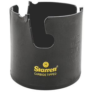 STARRETT MPH0258 2-5/8'' (67mm) Carbide Tipped Multi-Purpose Hole Saw