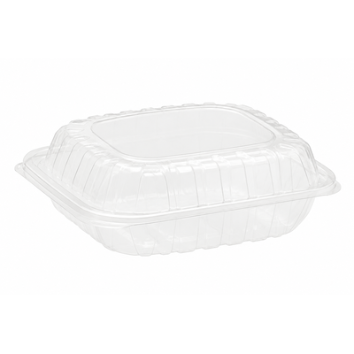 Empress ECLPPHL-81 8" x 8" Clear Hinged Container