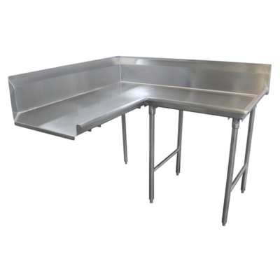 Advance Tabco DTC-K70-108R Korner Clean Dishtable L-Shaped
