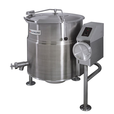 Cleveland KEL80T Tilting Electric Steam Quad-Leg Kettle