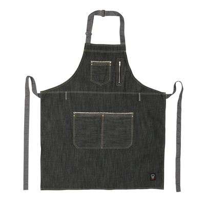 Winco BADN-3430 34-1/2"L X 30-1/4"W Village Bib Apron