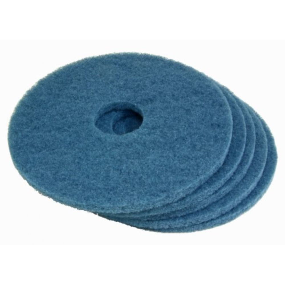 Floor Pads, 16" Blue (5 Pack)