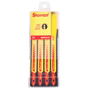 STARRETT BU418-20 4'' x 3/8 x .040 x 18T, Bi-Metal, 20 Pack