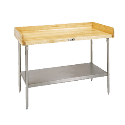 John Boos DNS10 Riser Maple-Top Work Table