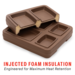 Cook's Insulated Grizzly Meal Tray Compartments