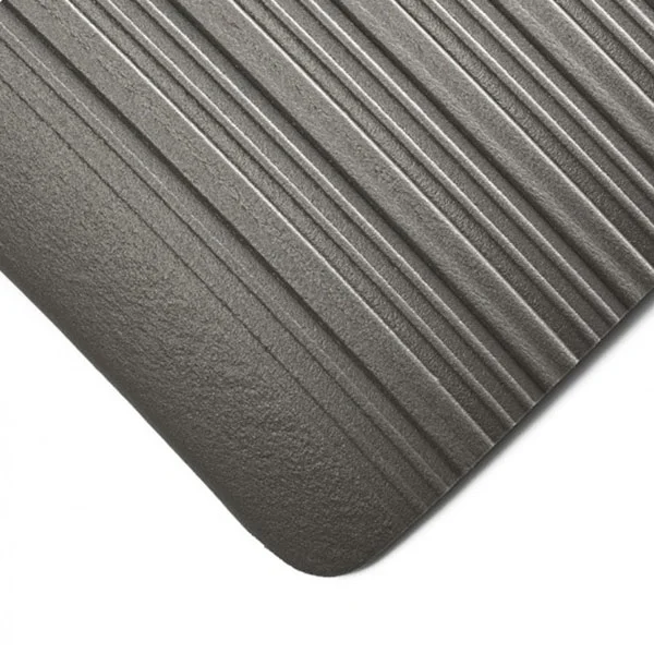 Tuf Sponge Ribbed Mat - 3' x 18' - Grey