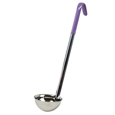 Winco LDC-6P 6 Oz. Color-Coded Ladle