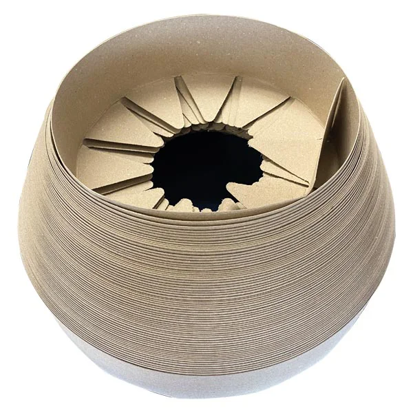 Coil Protector - 3" x 3" x 0.50" x 250' - Recycled Chipboard