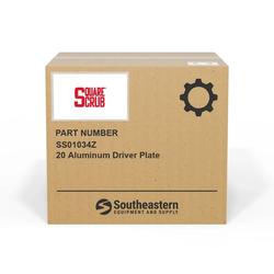 Square Scrub - SS01034Z - 20 Aluminum Driver Plate