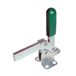 Carr Lane CL-203-TC High Arm Toggle Clamp, Solid Arm, Flanged Base -Steel (625lbs)