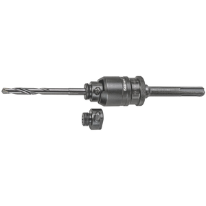 STARRETT A6-7 Kwik Change Chuck, one A6-2 Arbor, one A6-3 Arbor, one XA015C Pilot Drill