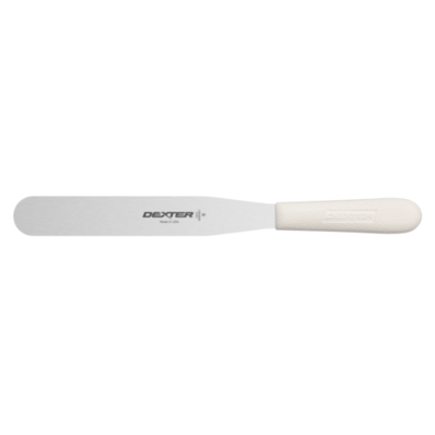 Dexter 19813 8" Straight Baking Spatula with Plastic Handle