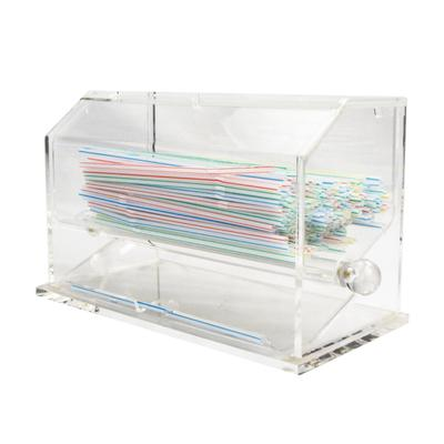Winco ACSD-712 Straw Dispenser 10-3/4" X 4-3/4" X 7"