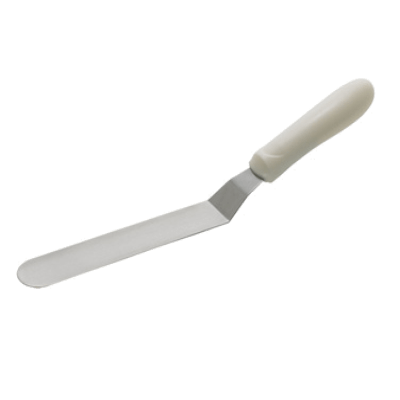 Winco TWPO-7 Offset Spatula 6-1/2" X 1-5/16" Stainless Steel Bla