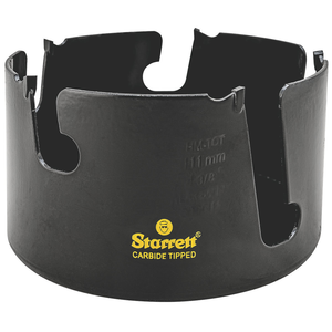 STARRETT MPH0438 4-3/8'' (111mm) Carbide Tipped Multi-Purpose Hole Saw