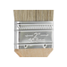 Winco WBR-20 Wood Handled 2" Pastry Brush