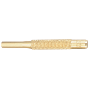 STARRETT B565H Brass Drive Pin Punch, 5/16" Diam X 4" L