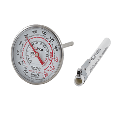Winco TMT-IR1 Pocket Instant Read Thermometer Temperature Range