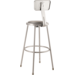 NPS 6430B NPS® 30" Heavy Duty Vinyl Padded Steel Stool with Back