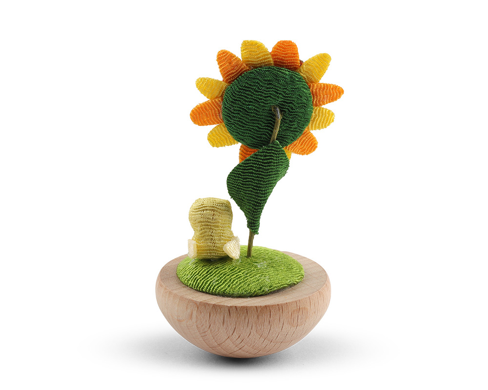 Figurine Sunflower & Chick